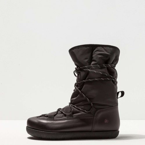 *art Stiefel 1913 GRASS WAXED-NYLON BLACK /RHODES Farbe Black