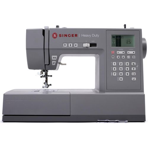SINGER HD6805, Grau, Automatische Nähmaschine, Sägen, Variabel, LCD, Tasten