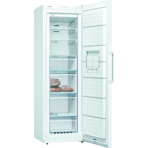 Bosch Freistehender Gefrierschrank 186x60cm Weiß GSN36VWEP
