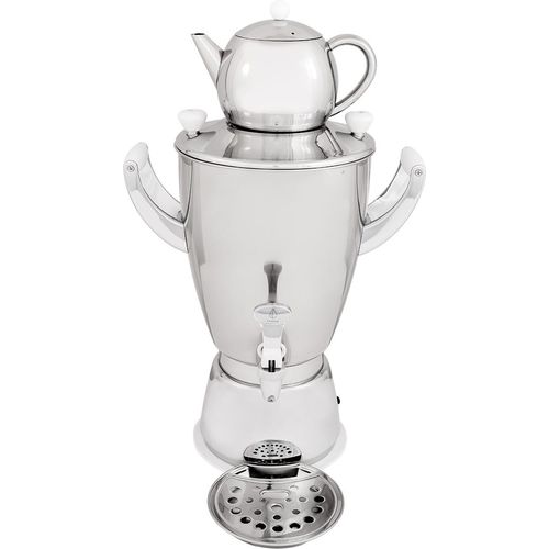 Premium Samowar - SAMORAI 1 silver - Teekocher