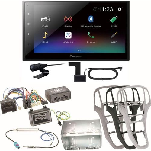 Pioneer DMH-A340DAB Digitalradio Bluetooth Einbauset für Opel Astra J