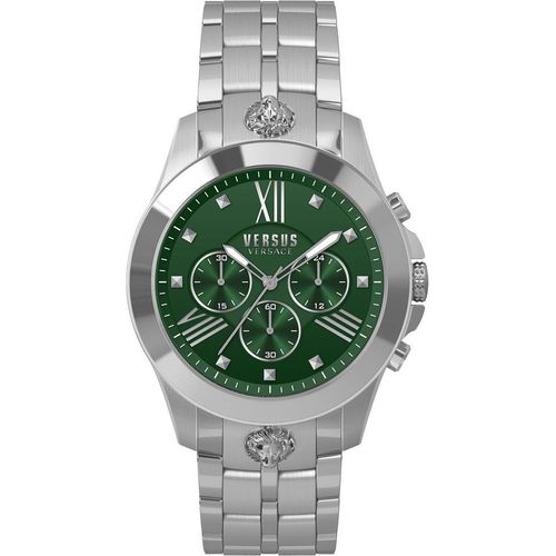 Versus by Versace Herren Uhr Armbanduhr Chrono Lion VSPBH5720 Edelstahl