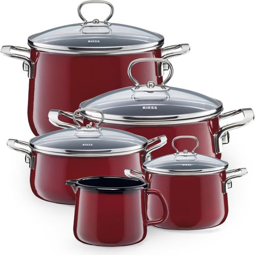 Topfset Familienset 5-teilig ROSSO Riess