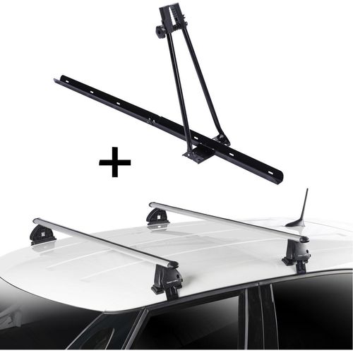 Fahrradträger ORION + Dachträger VDP EVO ALU kompatibel mit Bmw Serie 2 Active Tourer (F45) 5 Türer ab 2014