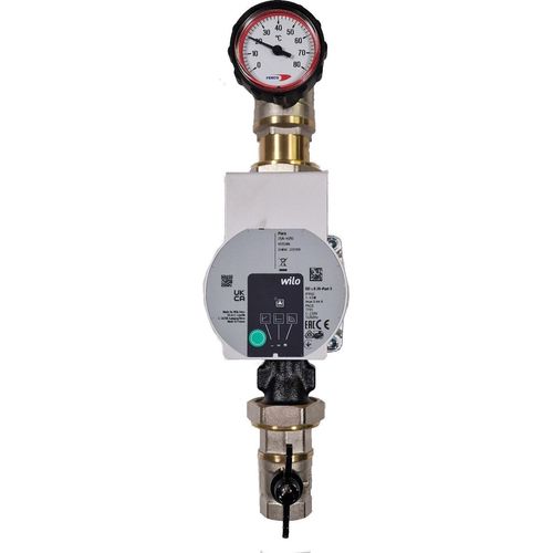 Wilo Para 25/6-43/SC BL180 mit Kugelhähnen