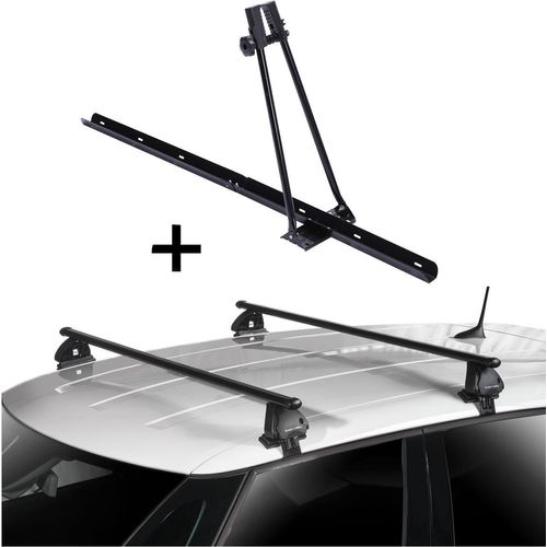 Fahrradträger ORION + Dachträger VDP EVO Stahl kompatibel mit für Opel Astra K 5 Türer ab 2015