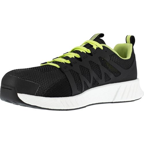 Reebok Arbeitsschuhe Schwarz und Lime 40
