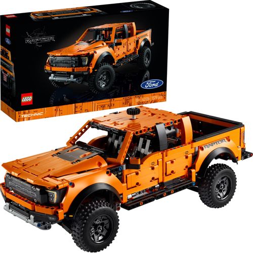LEGO 42126 Technic Ford F-150 Raptor Pick-Up-Truck, Modellauto für Erwachsene, exklusives Sammlermodell