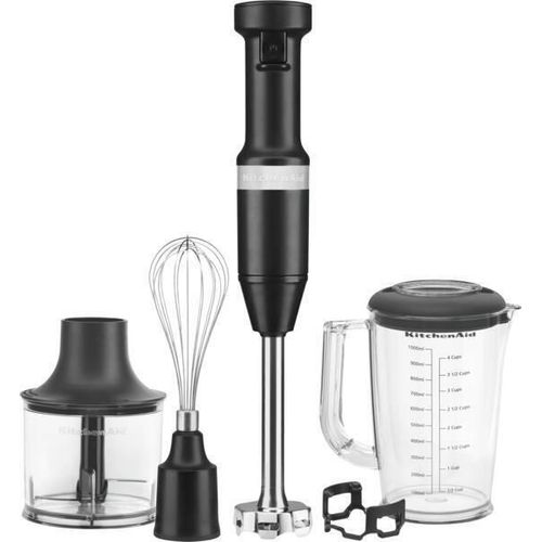 KitchenAid Stabmixer 5KHBV83EBM 180 Watt - Mattschwarz