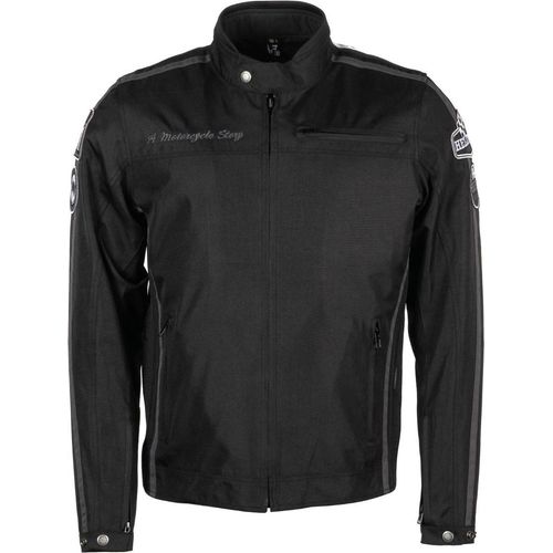Helstons King Motorrad Textiljacke, schwarz, S