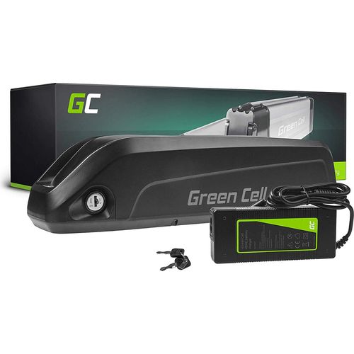 Green Cell® E-Bike Akku 36V 15Ah Li-Ion Rahmenakku Pedelec Down Tube Batterie mit Ladegerät für Cyco Frisbee Bikes Kreidler MiFa Prophete Rex Trio Zündapp