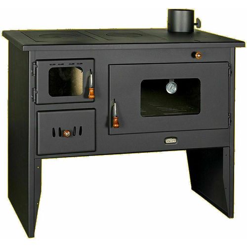 EEK A Küchenofen Holzherd PRITY 2P50 mit XL-Backofen – 16kW + BIMSCHV II
