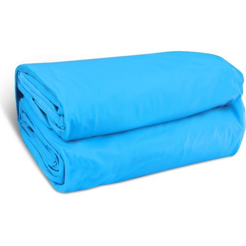 Innenhülle KB Achteck länglich Holzpool 561 x 350 x 121,2 cm | 0,8 mm | Blau