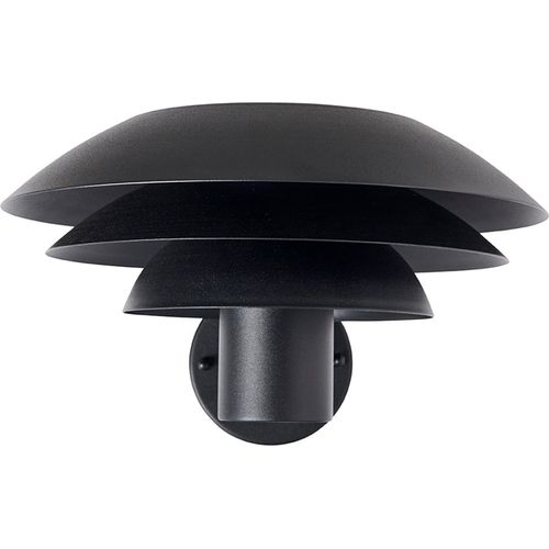 Außenwandleuchte, Wandlampe außen Metall, Außenlampe, Wandleuchte LED, Außenlampe, Außenbeleuchtung DL31 schwarz