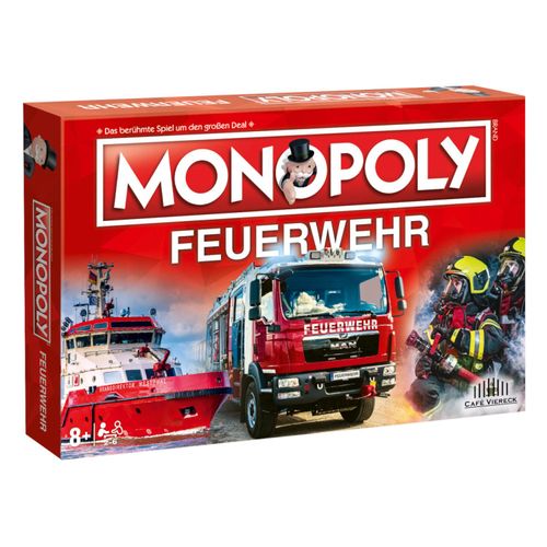 Monopoly Feuerwehr Edition 2021 Brettspiel Gesellschaftsspiel Spiel