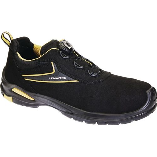 Sicherheitsschuh Harrison Gr.45 schwarz/gelb S3 SRC ESD EN20345