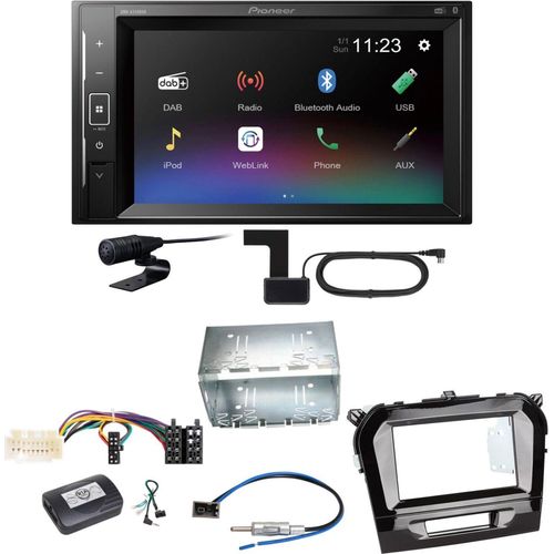Pioneer DMH-A240DAB Digitalradio Bluetooth Einbauset für Suzuki Vitara LY