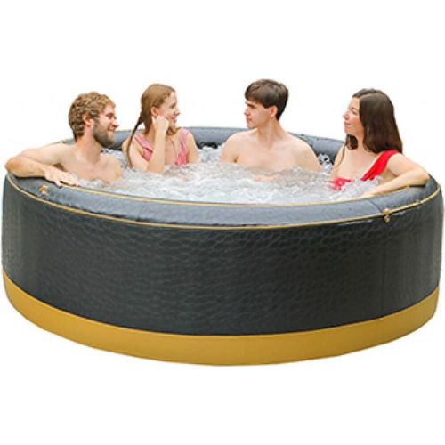 MSpa PureHaven aufblasbarer Whirlpool 204x204x70 cm für 6 Personen selbstreinigend inkl. Filterkatuschen und Abdeckung Leergewicht 39 kg