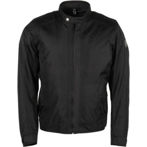Helstons Stoner Mesh Motorrad Textiljacke, schwarz, 2XL