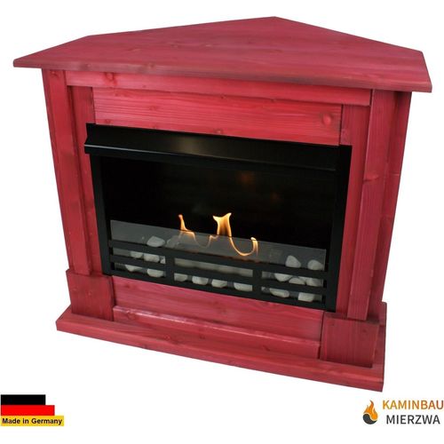 Gelkamin Ethanolkamin Kaminofen Eckkamin Apollo Deluxe Royal - Rot