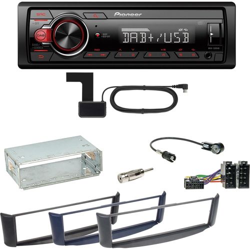Pioneer MVH-130DAB Digitalradio USB Einbauset Smart ForTwo 450