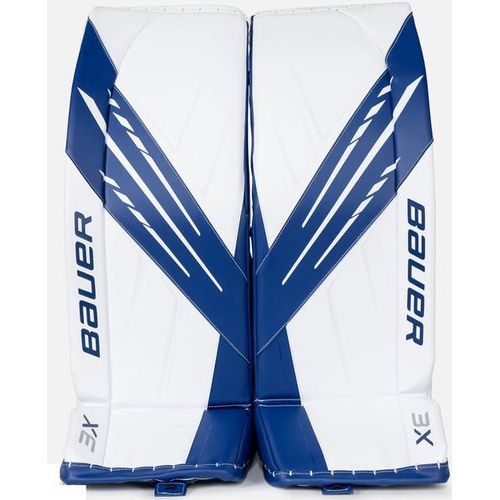Bauer Vapor 3X Goalie Schienen Intermediate ( MTO), Größe:XS, Farbe:weiss/blau