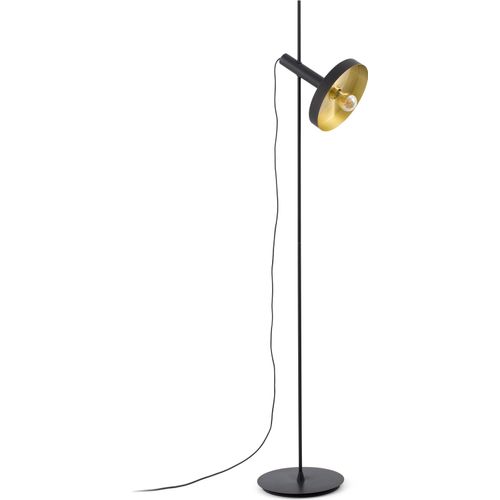 Stehleuchte WHIZZ E27 15W Stahl mattschwarz, Schwarz L:30cm H:164cm dimmbar