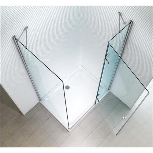 Glaszentrum Hagen - 80x80x195cm - Hestia Duschabtrennung - 8mm - ESG Glas