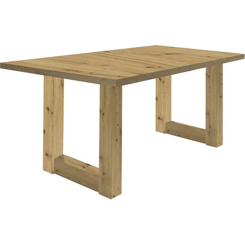 Esstisch ausziehbar Eila 1 140 x 90 x 75 Esszimmertisch Asteiche 13326-140