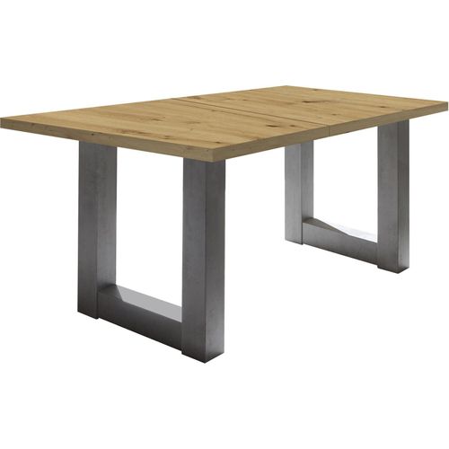 Esstisch ausziehbar Eila 3 140 x 90 x 75 Esszimmertisch Graphit/Asteiche 13334-140