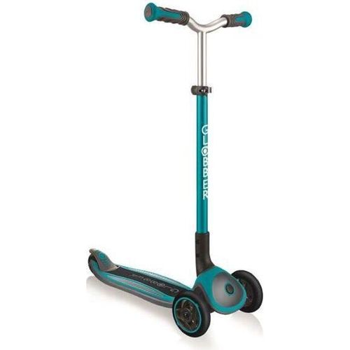 GLOBBER Master Teal faltbarer Kinderroller mit 3 Rädern