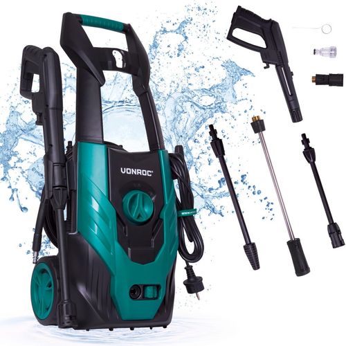 Vonroc Hochdruckreiniger 140bar - Fassadenreiniger Dampfreiniger
