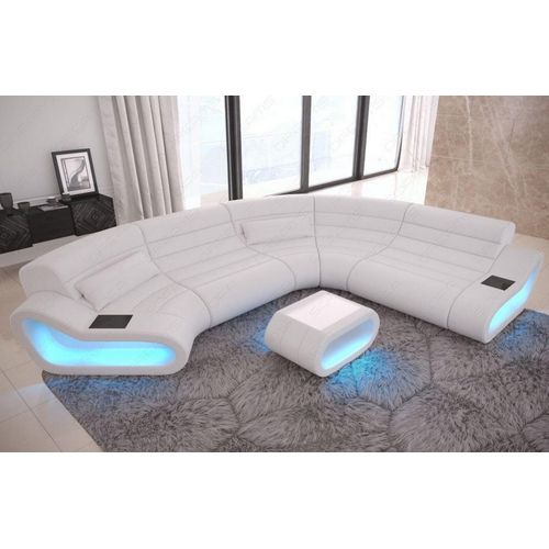 Leder Wohnlandschaft Concept C echtes Büffelleder