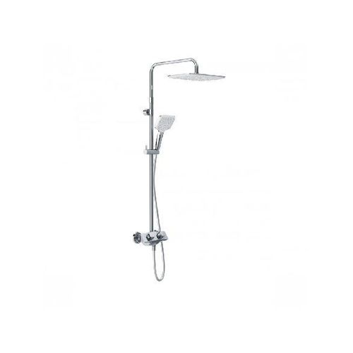Kludi Cockpit - Duschsystem mit Brausethermostat, 300x220 mm, Chrom 8005005-00