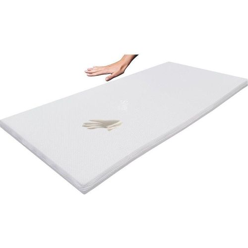 Topper 90x200cm Silver Fresh 6 cm hoch Viscoschaum