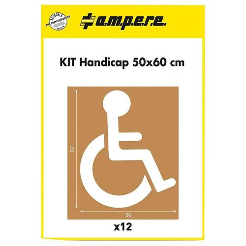 Schablonenset Schablonen Handicap 50x60