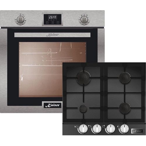 Kaiser Küchengeräte Gasherd-Set EG 6372 +KCG 6387