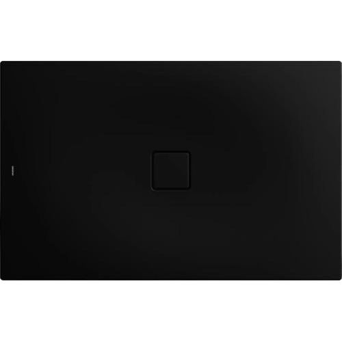 Duschwanne KALDEWEI CONOFLAT Secure Plus 858-5 160 x 75 x 3.7 cm schwarz matt vollflächige Antirutschbeschichtung mit Wannenträger 467447982676