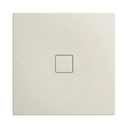 Duschwanne KALDEWEI CONOFLAT 786-5 100 x 100 x 3.7 cm warm grey 10 matt mit Wannenträger 465647980668