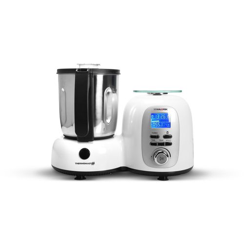 Kalorik TKG HA 1020 Foodprozessor, 500 Watt, 2 l Behälter, 11 Geschwindigkeiten, Kochfunktion, Universalzerkleinerer-Zubehör