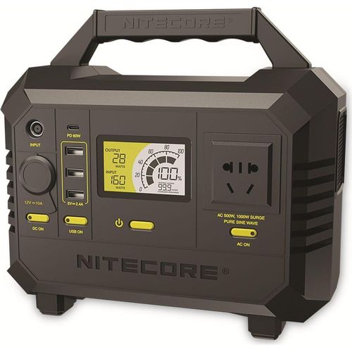 NITECORE Powerstation, NES500, 144000mAh