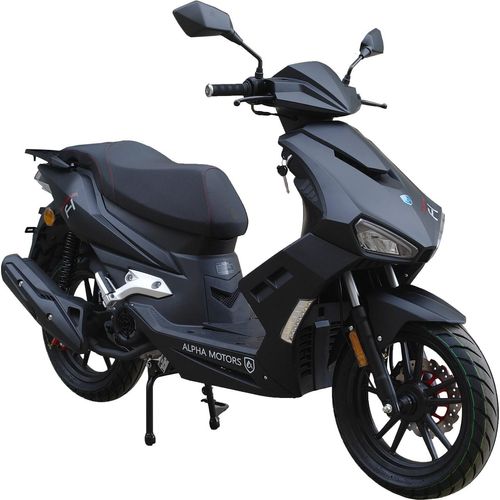 Motorroller Mustang FI 125 ccm 85 km/h EURO 5+ mattschwarz