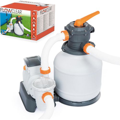 BESTWAY 58486 Flowclear Pool Sandfilter Sandfilteranlage Filteranlage 11.355l/h