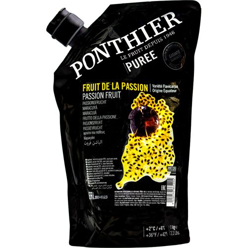 Food-United MARACUJA PÜREE Passions-Frucht-Püree von Ponthier 12x 1 Kg