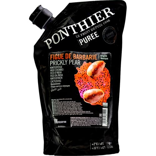 Food-United KAKTUSFEIGE PÜREE Kaktus-Birnen-Frucht-Püree von Ponthier 24x 1KG