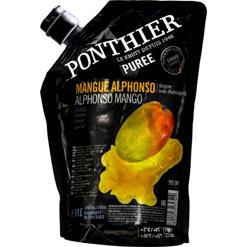 Food-United MANGO PÜREE Mango-Frucht-Püree von Ponthier 12x 1KG
