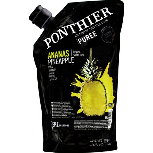 Food-United ANANAS PÜREE Frucht-Mark-Püree von Ponthier 12x 1KG