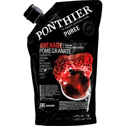 Food-United GRANATAPFEL PÜREE Grapefruit-Frucht-Püree von Ponthier 24x 1KG