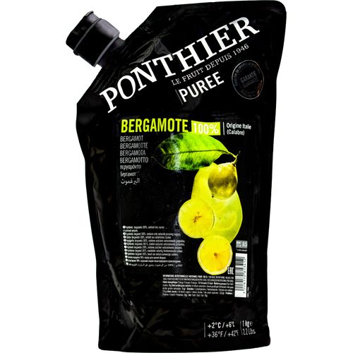 Food-United BERGAMOTTEN PÜREE Zitrus-Frucht-Püree von Ponthier 12x 1KG