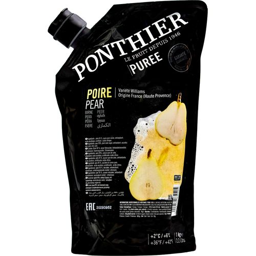 Food-United BIRNEN PÜREE Frucht-Püree von Ponthier 24x 1KG höchste Qualität